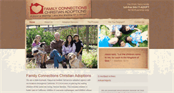 Desktop Screenshot of fcadoptions.org